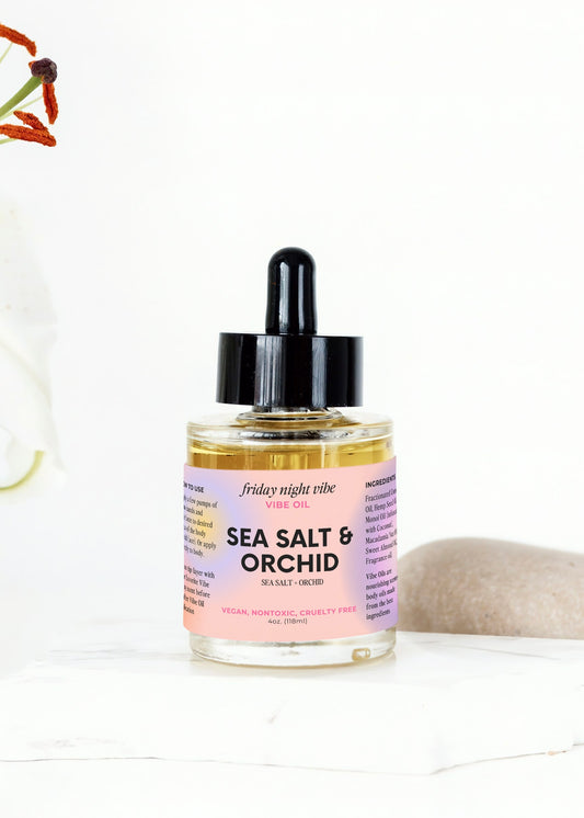 Vibe Oil: Sea Salt & Orchid